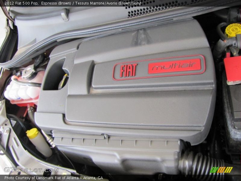  2012 500 Pop Engine - 1.4 Liter SOHC 16-Valve MultiAir 4 Cylinder