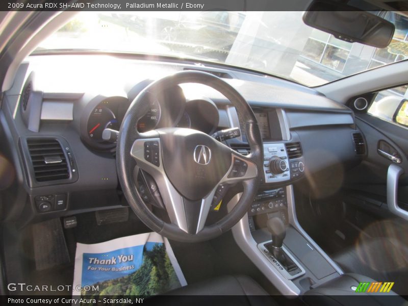 Palladium Metallic / Ebony 2009 Acura RDX SH-AWD Technology