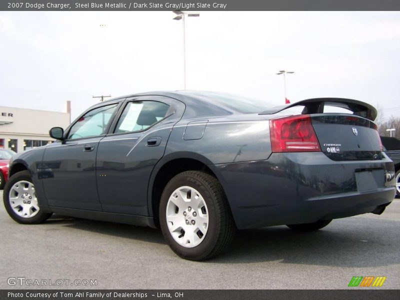 Steel Blue Metallic / Dark Slate Gray/Light Slate Gray 2007 Dodge Charger