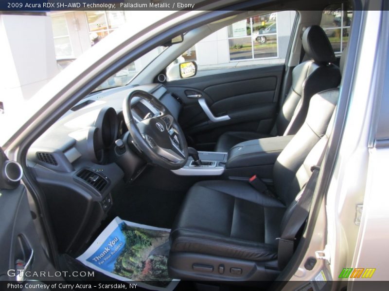 Palladium Metallic / Ebony 2009 Acura RDX SH-AWD Technology