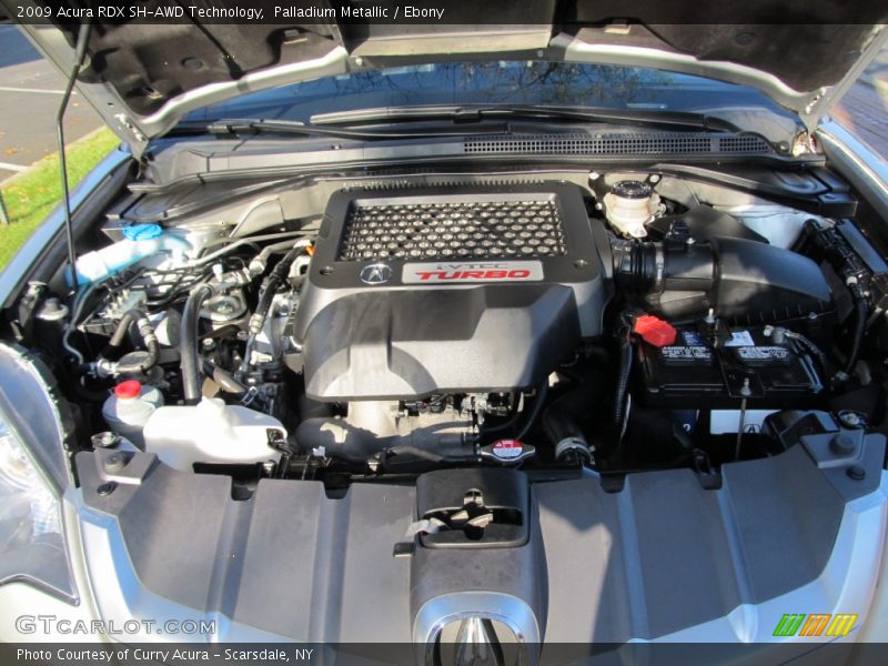 Palladium Metallic / Ebony 2009 Acura RDX SH-AWD Technology