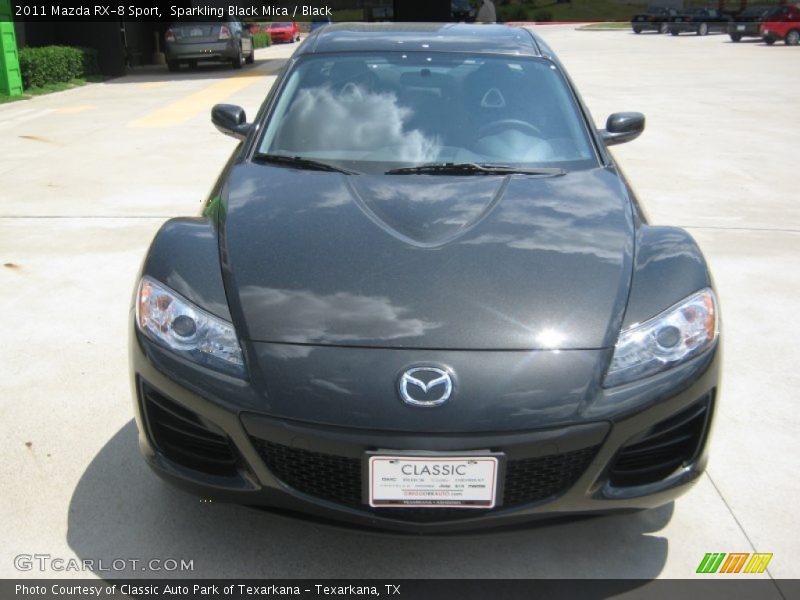 Sparkling Black Mica / Black 2011 Mazda RX-8 Sport