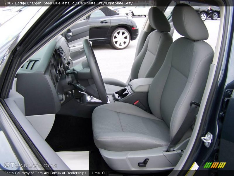 Steel Blue Metallic / Dark Slate Gray/Light Slate Gray 2007 Dodge Charger