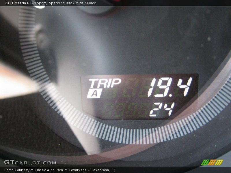 Sparkling Black Mica / Black 2011 Mazda RX-8 Sport