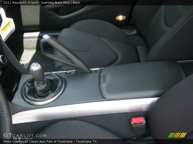 Sparkling Black Mica / Black 2011 Mazda RX-8 Sport