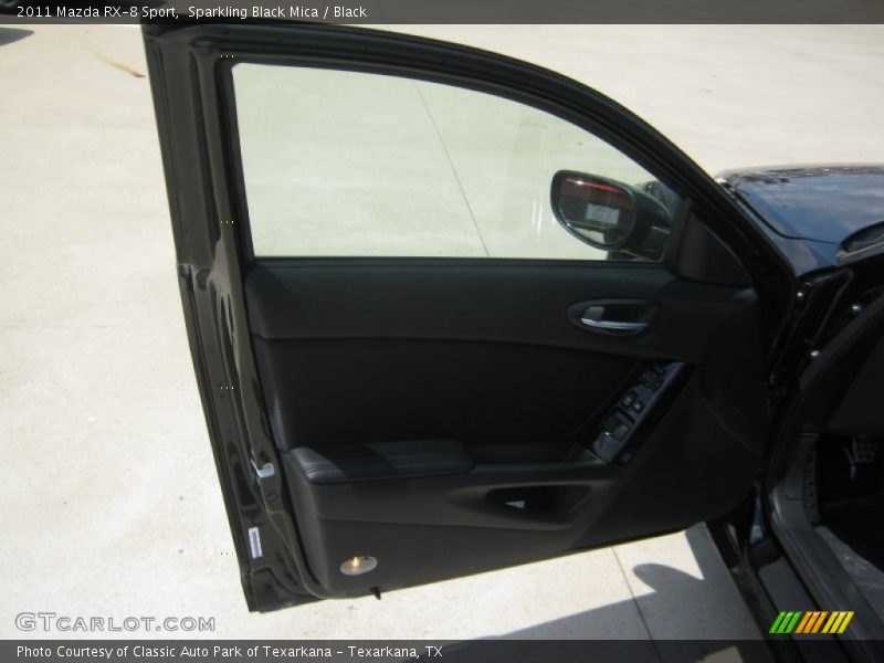 Sparkling Black Mica / Black 2011 Mazda RX-8 Sport