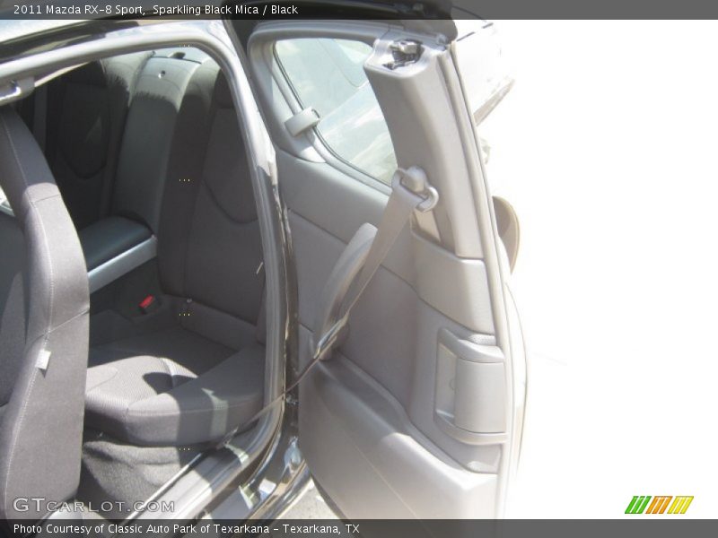 Sparkling Black Mica / Black 2011 Mazda RX-8 Sport
