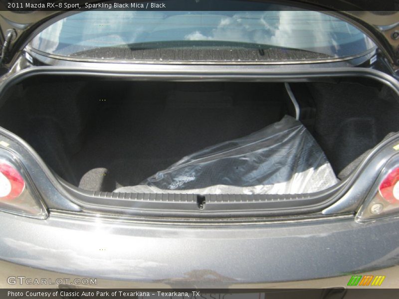 Sparkling Black Mica / Black 2011 Mazda RX-8 Sport