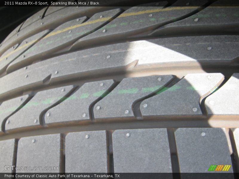 Sparkling Black Mica / Black 2011 Mazda RX-8 Sport
