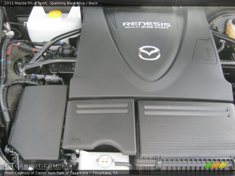 Sparkling Black Mica / Black 2011 Mazda RX-8 Sport
