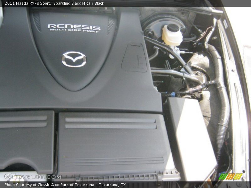 Sparkling Black Mica / Black 2011 Mazda RX-8 Sport