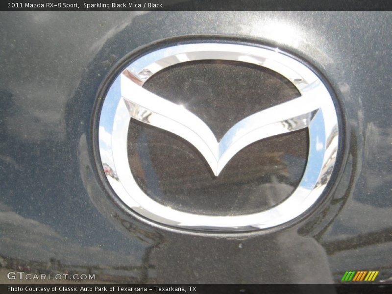 Sparkling Black Mica / Black 2011 Mazda RX-8 Sport