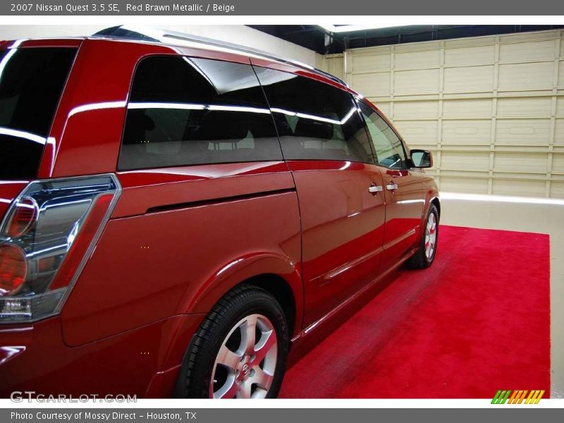 Red Brawn Metallic / Beige 2007 Nissan Quest 3.5 SE