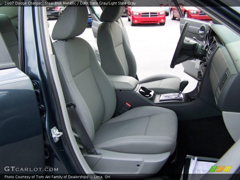 Steel Blue Metallic / Dark Slate Gray/Light Slate Gray 2007 Dodge Charger