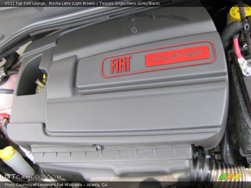  2012 500 Lounge Engine - 1.4 Liter SOHC 16-Valve MultiAir 4 Cylinder