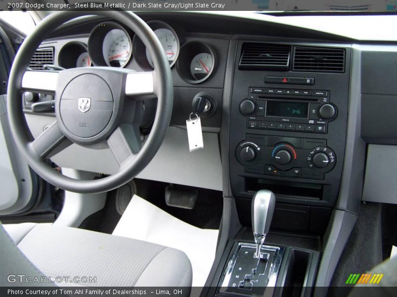 Steel Blue Metallic / Dark Slate Gray/Light Slate Gray 2007 Dodge Charger