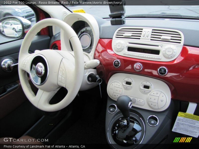 Dashboard of 2012 500 Lounge