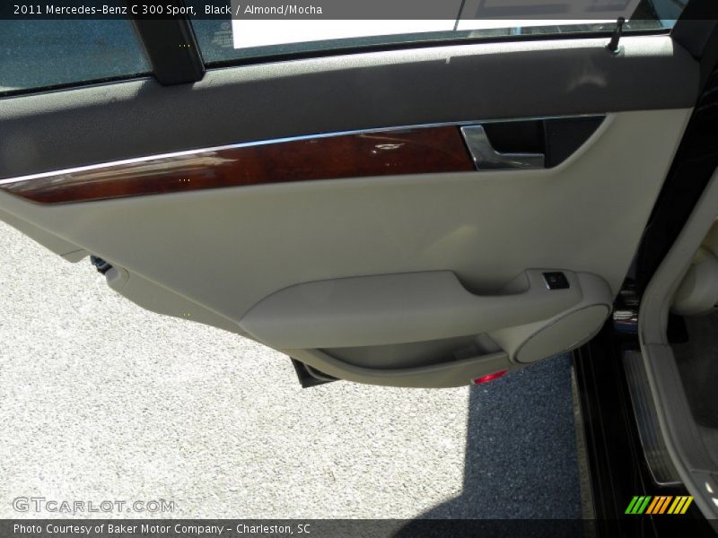 Black / Almond/Mocha 2011 Mercedes-Benz C 300 Sport