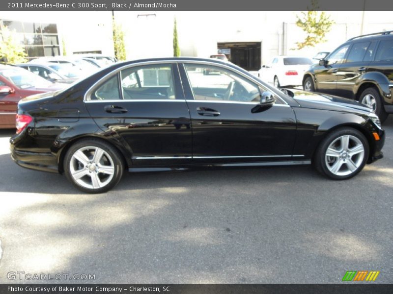Black / Almond/Mocha 2011 Mercedes-Benz C 300 Sport