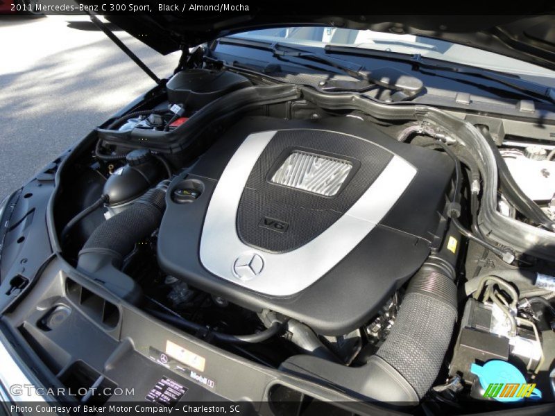 Black / Almond/Mocha 2011 Mercedes-Benz C 300 Sport
