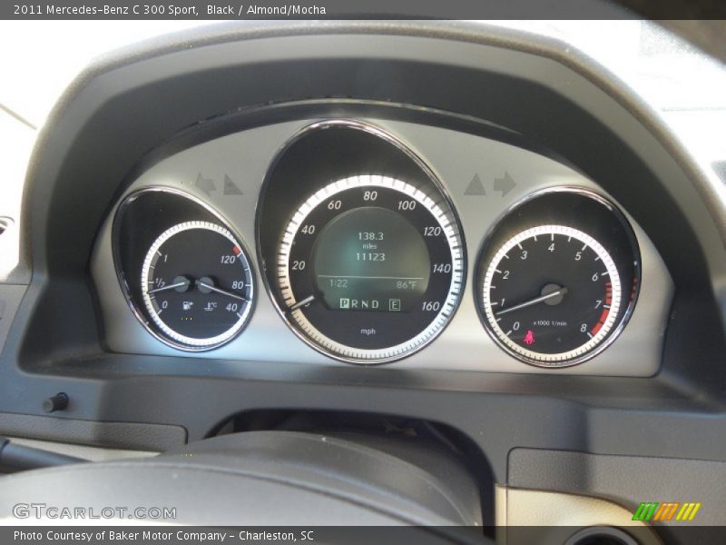 Black / Almond/Mocha 2011 Mercedes-Benz C 300 Sport