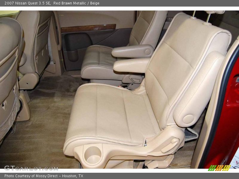Red Brawn Metallic / Beige 2007 Nissan Quest 3.5 SE