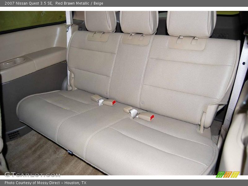 Red Brawn Metallic / Beige 2007 Nissan Quest 3.5 SE