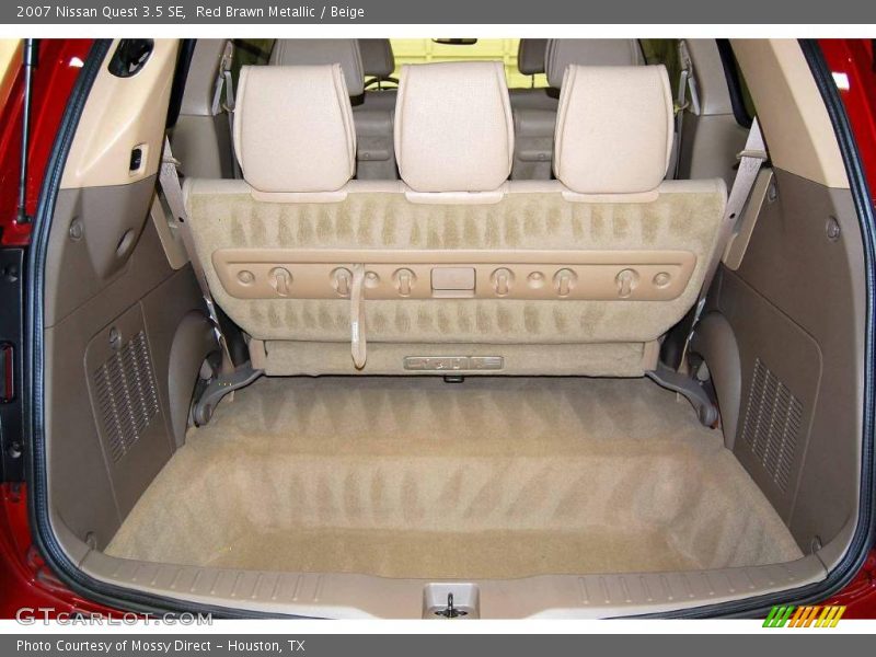 Red Brawn Metallic / Beige 2007 Nissan Quest 3.5 SE