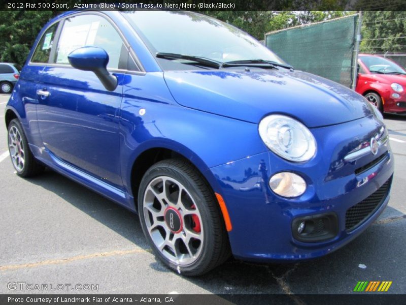 Front 3/4 View of 2012 500 Sport