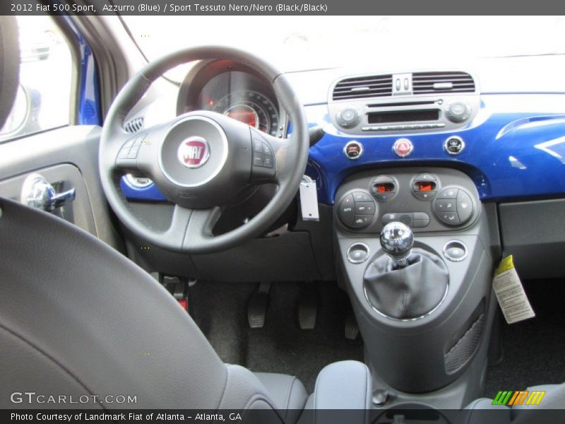 Dashboard of 2012 500 Sport