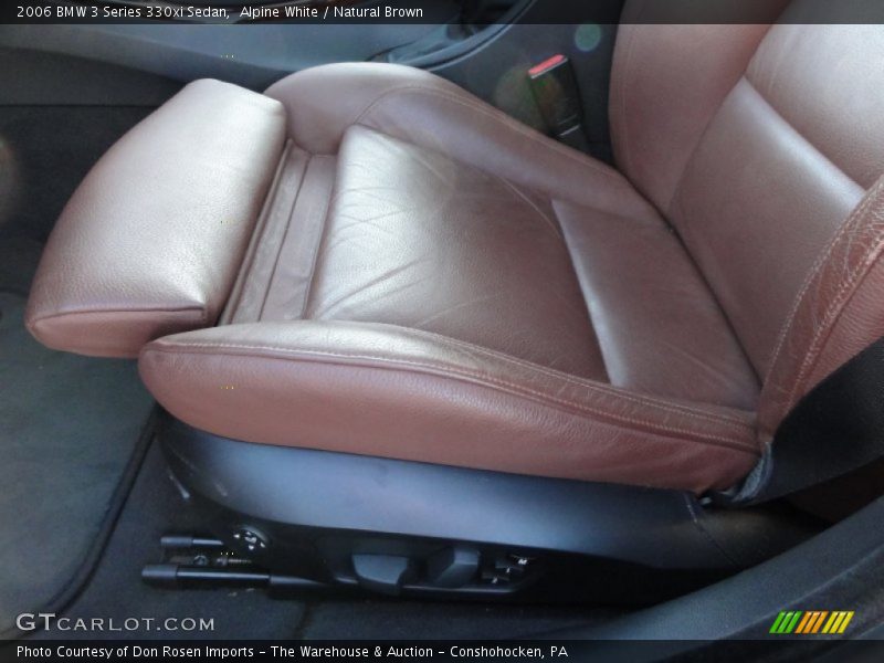 Alpine White / Natural Brown 2006 BMW 3 Series 330xi Sedan