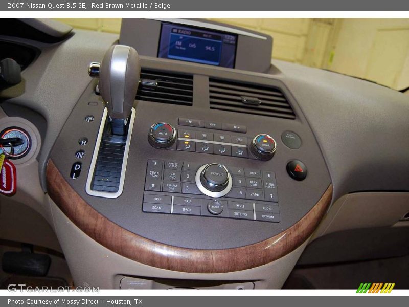 Red Brawn Metallic / Beige 2007 Nissan Quest 3.5 SE