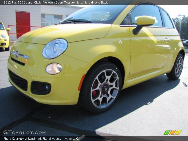  2012 500 Sport Giallo (Yellow)