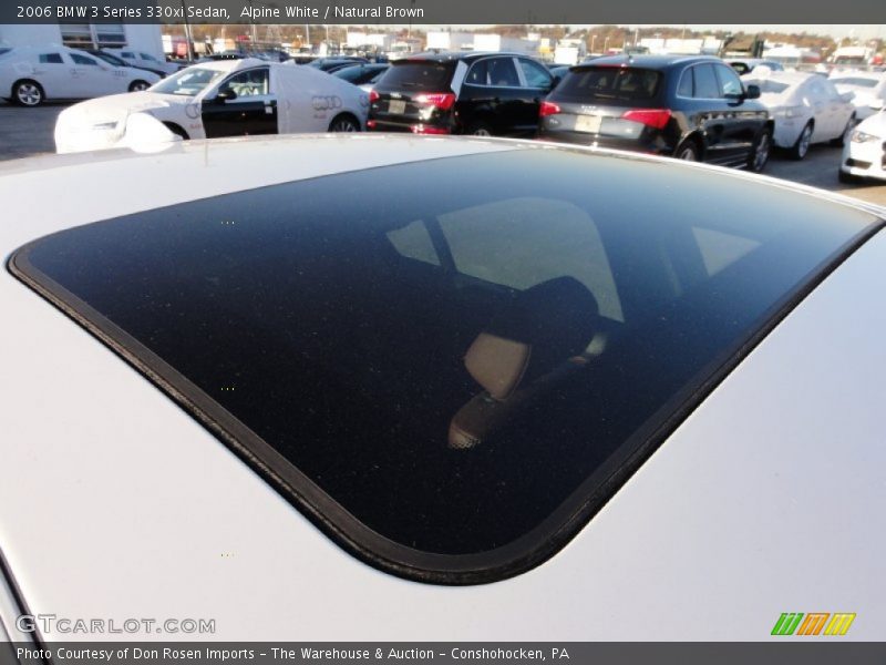 Alpine White / Natural Brown 2006 BMW 3 Series 330xi Sedan