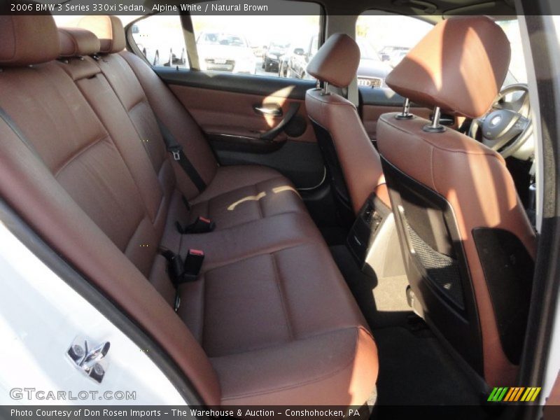 Alpine White / Natural Brown 2006 BMW 3 Series 330xi Sedan