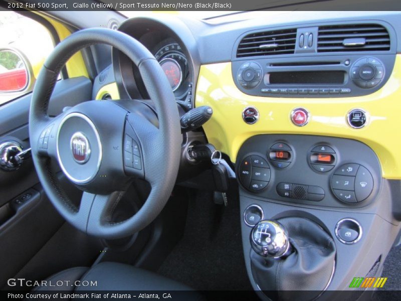 Dashboard of 2012 500 Sport