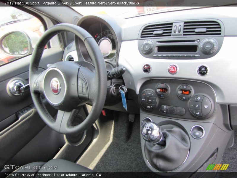 Dashboard of 2012 500 Sport