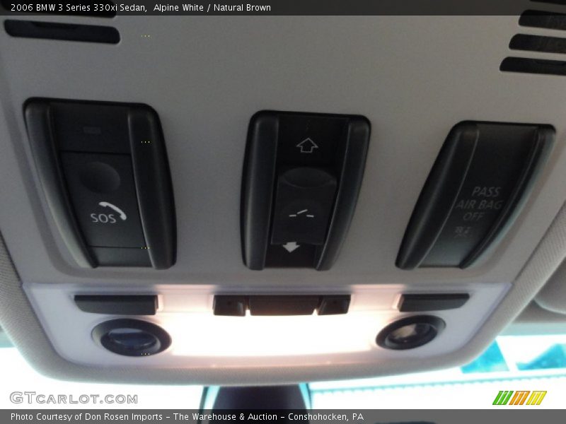 Alpine White / Natural Brown 2006 BMW 3 Series 330xi Sedan