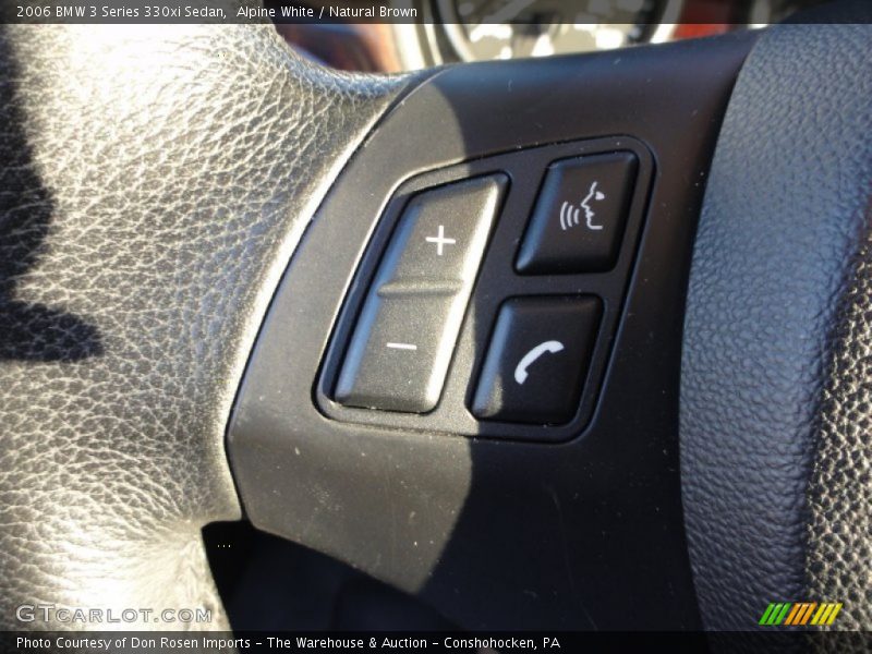 Alpine White / Natural Brown 2006 BMW 3 Series 330xi Sedan