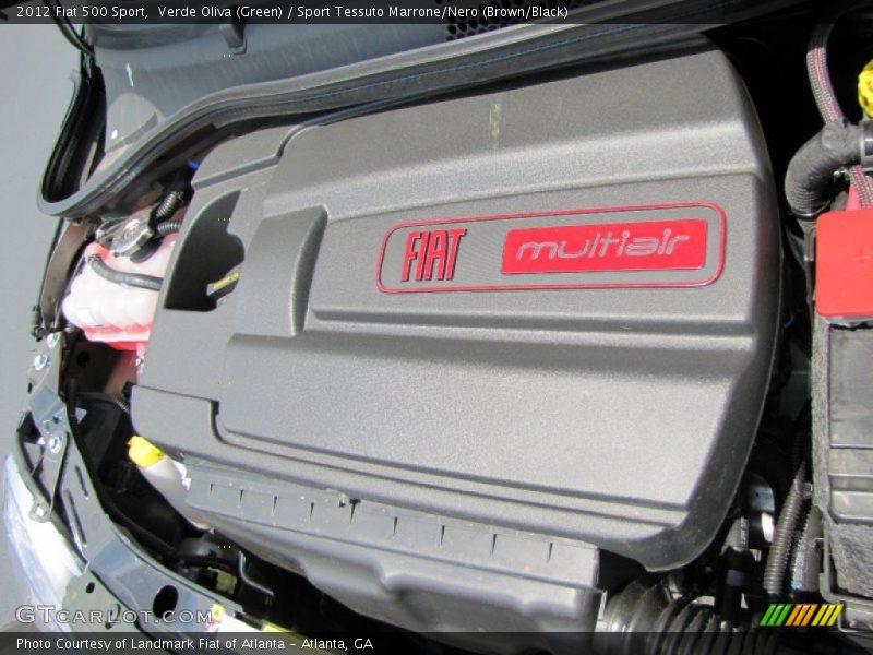  2012 500 Sport Engine - 1.4 Liter SOHC 16-Valve MultiAir 4 Cylinder