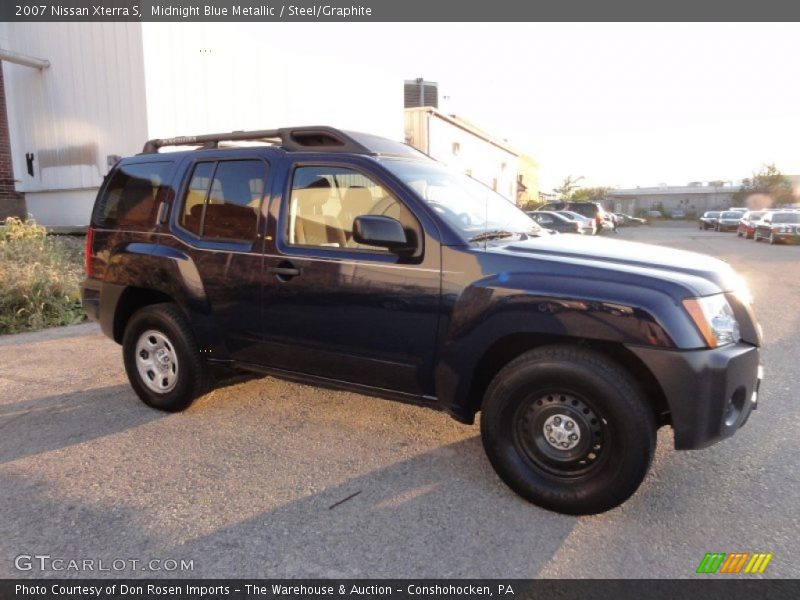 Midnight Blue Metallic / Steel/Graphite 2007 Nissan Xterra S