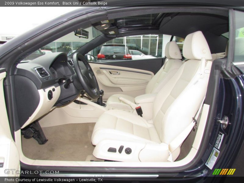 2009 Eos Komfort Cornsilk Beige Interior