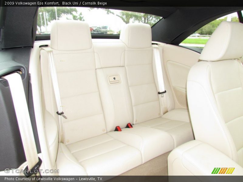  2009 Eos Komfort Cornsilk Beige Interior
