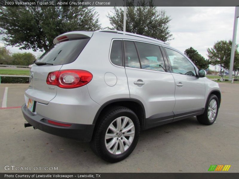 Alpine Grey Metallic / Charcoal 2009 Volkswagen Tiguan SE