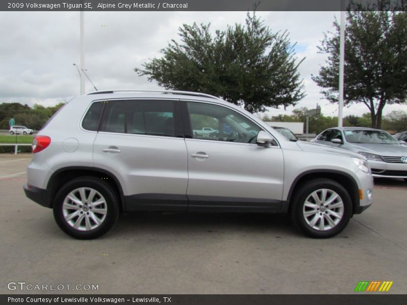 Alpine Grey Metallic / Charcoal 2009 Volkswagen Tiguan SE