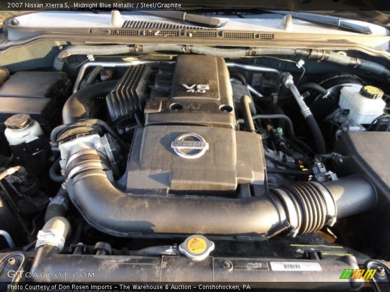 Midnight Blue Metallic / Steel/Graphite 2007 Nissan Xterra S