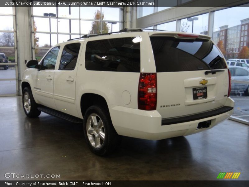 Summit White / Light Cashmere/Dark Cashmere 2009 Chevrolet Suburban LT 4x4