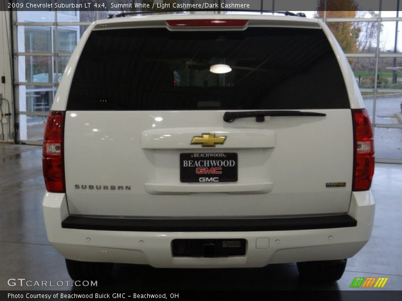 Summit White / Light Cashmere/Dark Cashmere 2009 Chevrolet Suburban LT 4x4