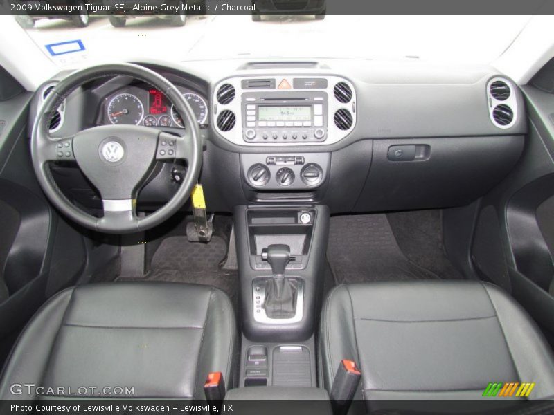 Alpine Grey Metallic / Charcoal 2009 Volkswagen Tiguan SE