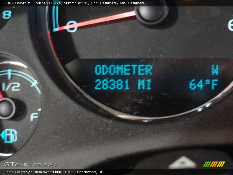 Summit White / Light Cashmere/Dark Cashmere 2009 Chevrolet Suburban LT 4x4